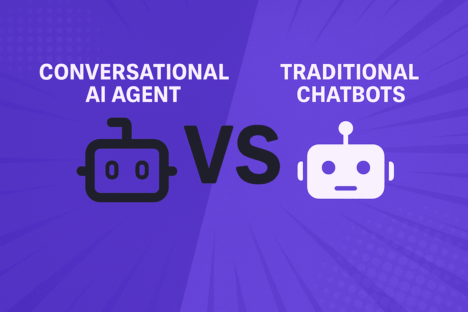 Pamy - Conversational AI Agent vs. Traditional Chatbots: Key Differences
